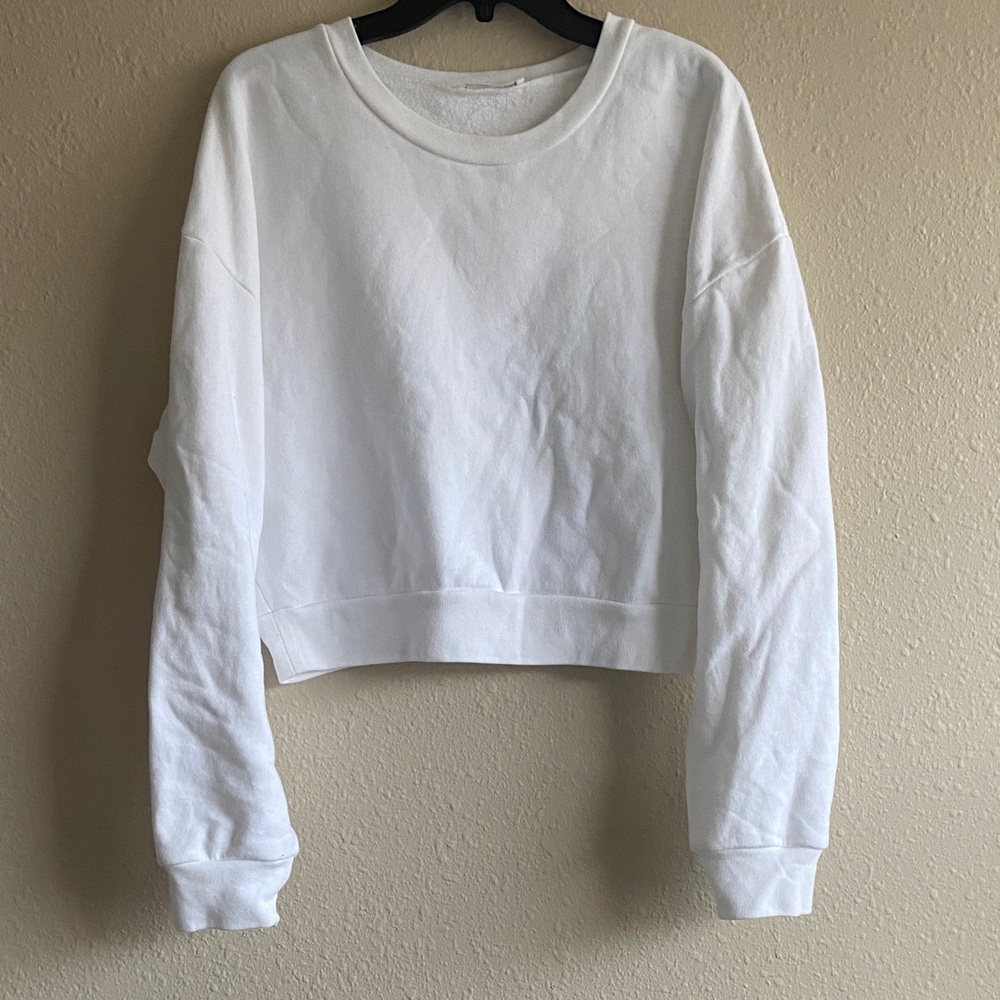 Reformation cropped sweatshirt S